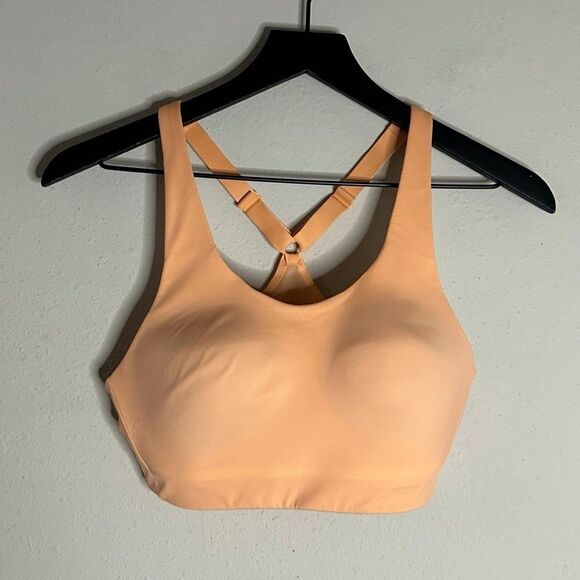 Athleta Advance High Impact Bra in Warm Sunset Orange Size 34C - Picture 3 of 9